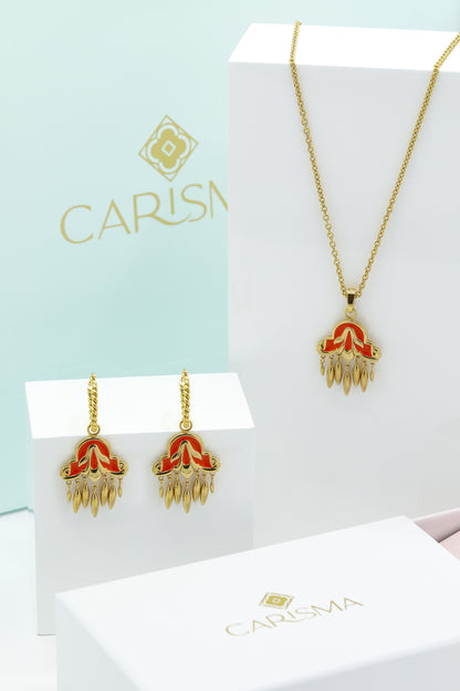 San Gejtanu Pendant &amp; Earring Gift Set