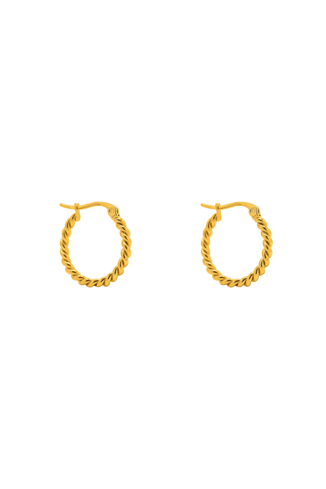 20MM Rope Hoop Earring Set