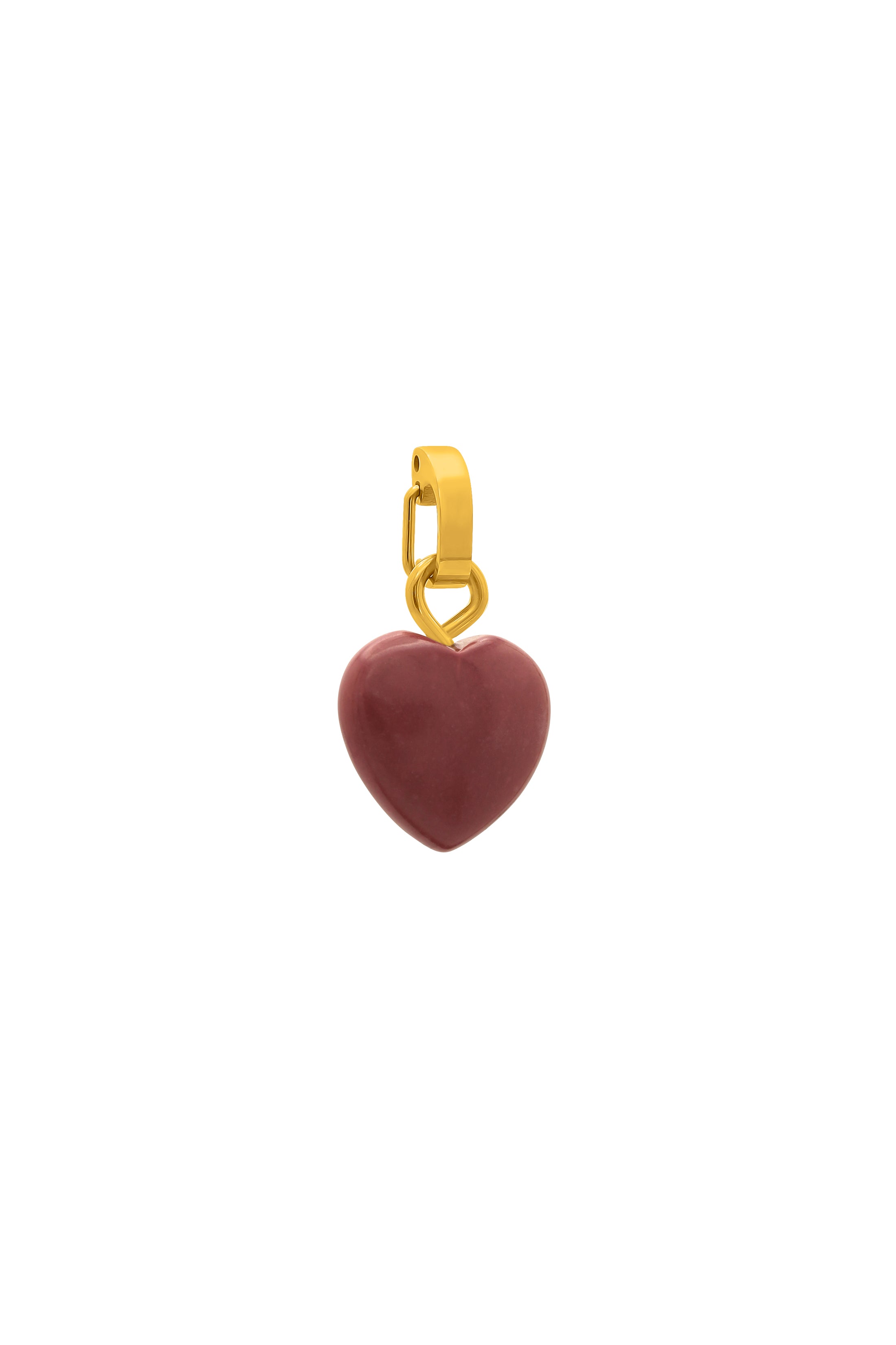 January Heart Birthstone Pendant