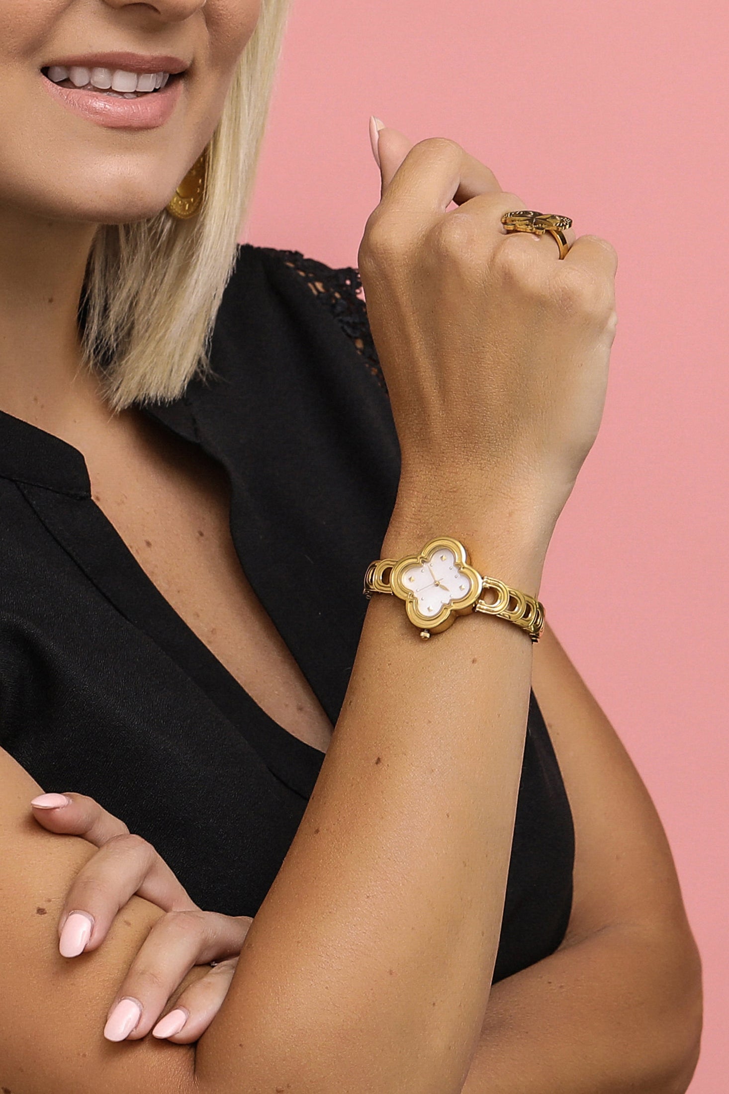 Carisma Mother of Pearl Watch