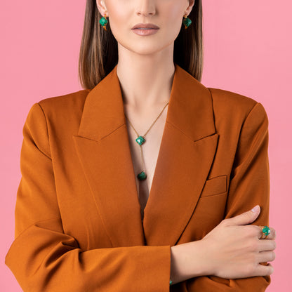 Stone Station Necklace