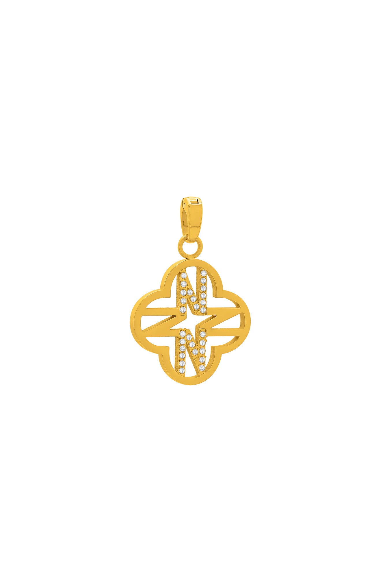 &quot;N&quot; Riflessi Letter Pendant