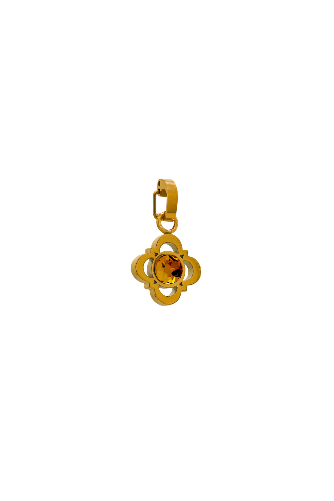 November Carisma Logo Birthstone Pendant