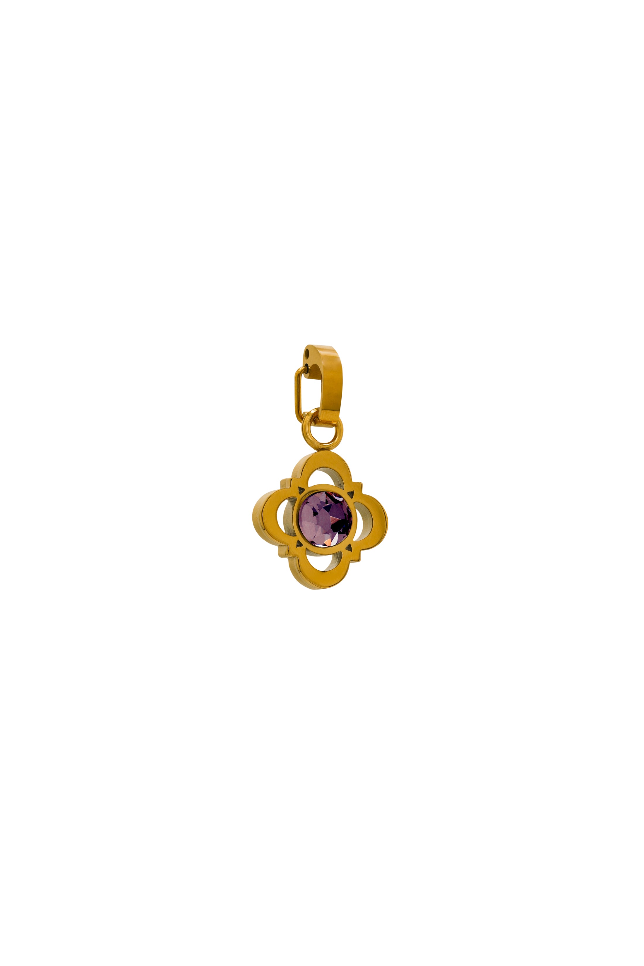 October Carisma Logo Birthstone Pendant