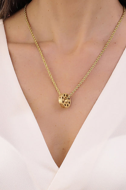 "Qalbi Nanna" Ring Pendant