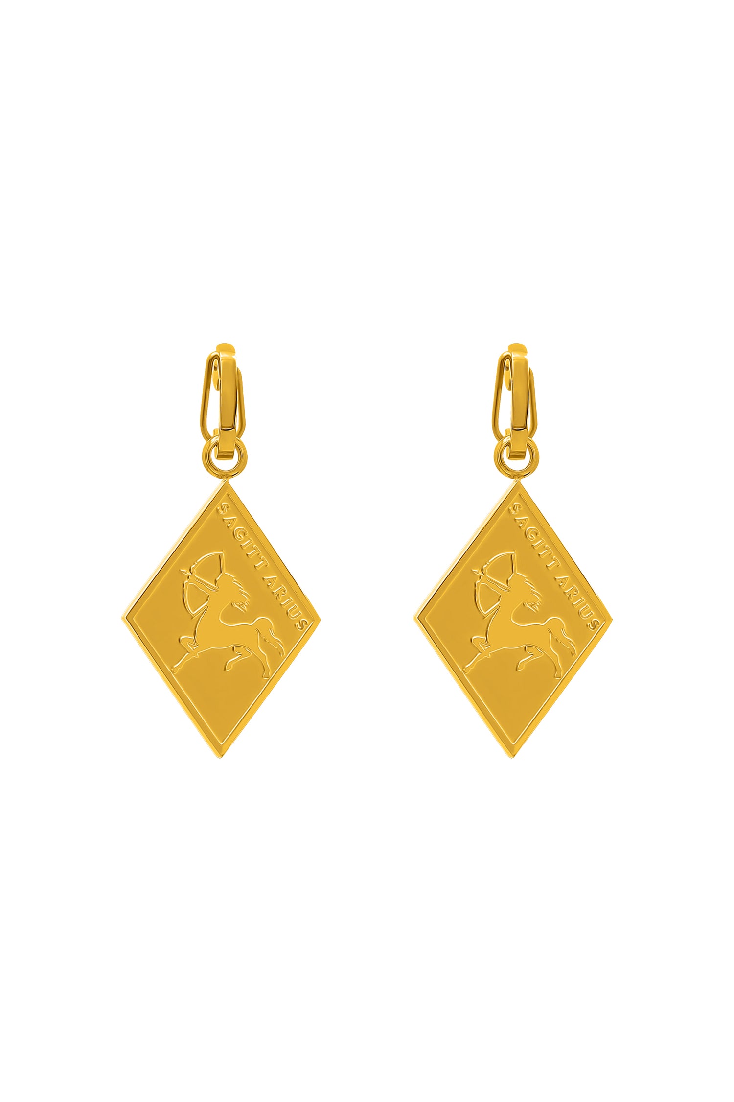 Sagittarius Diamond Star Sign Pendant Earring Set (November 22 - December 21)