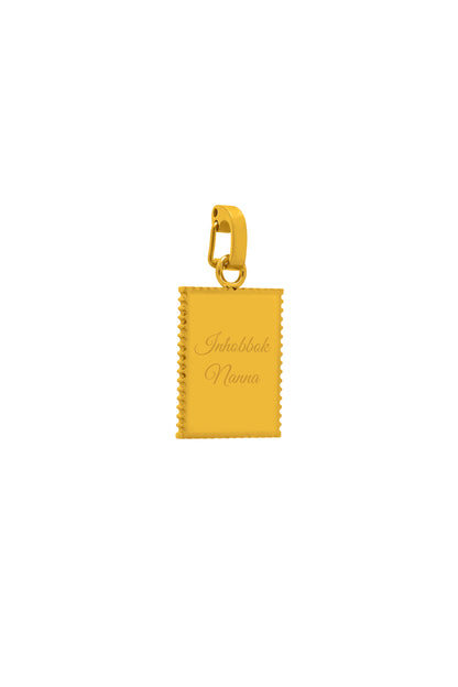 Inħobbok Nanna Stamp Pendant