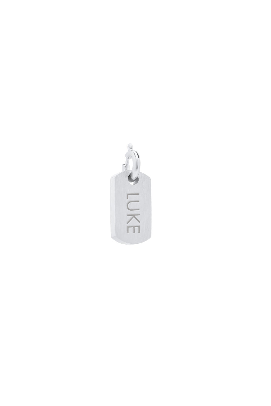 Mini Silver Carisma Tag Pendant