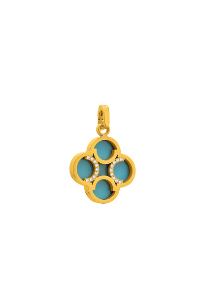 Riflessi Letter Pendant &amp; Birthstone  Gift Set