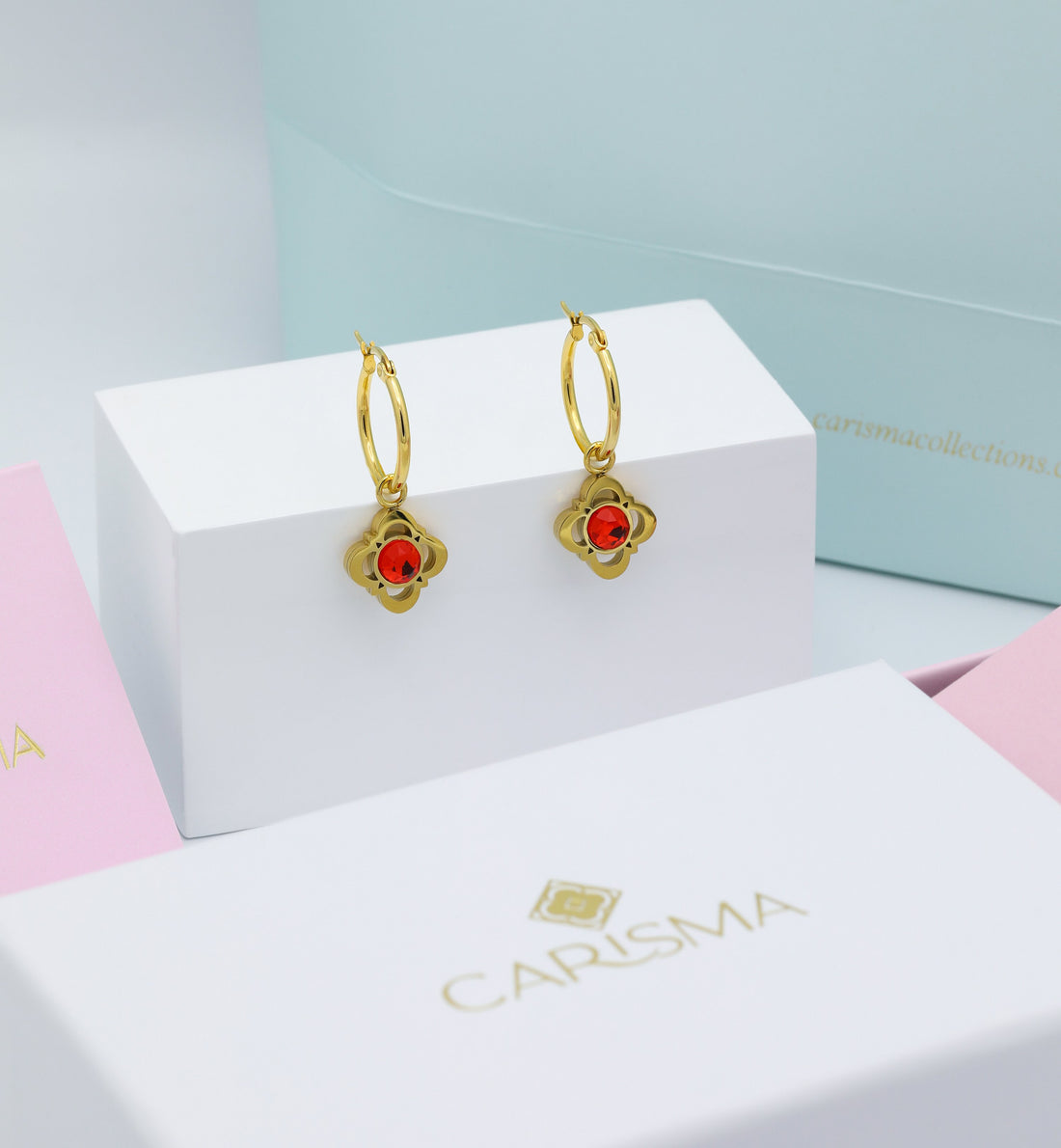 Carisma Logo Birthstone Pendant Earring Kid&