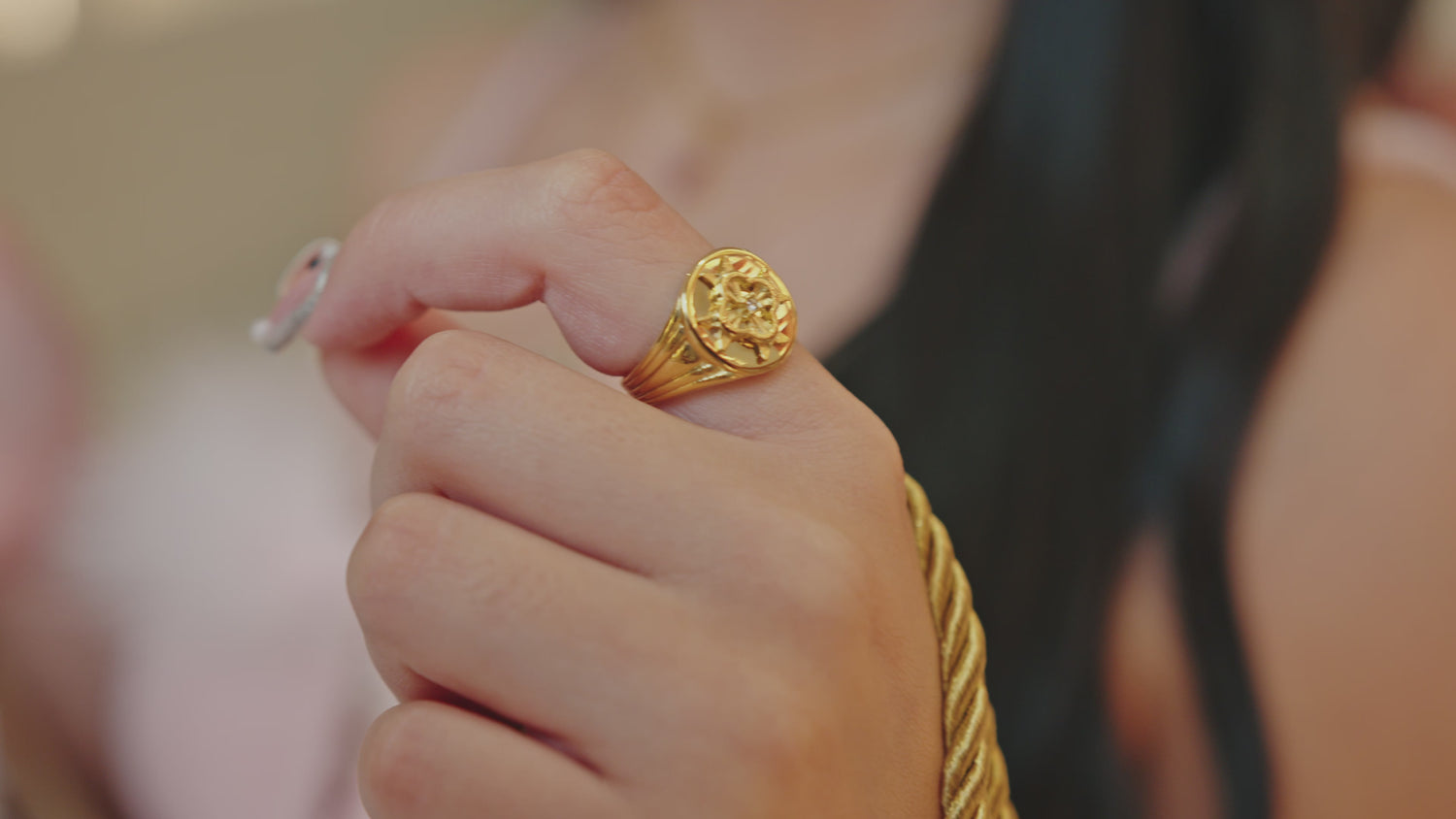 Maltese Cross Signet Ring