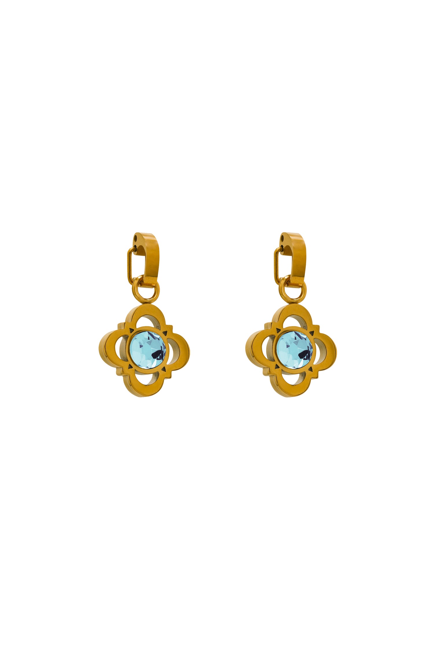 March Carisma Logo Birthstone Earring Set