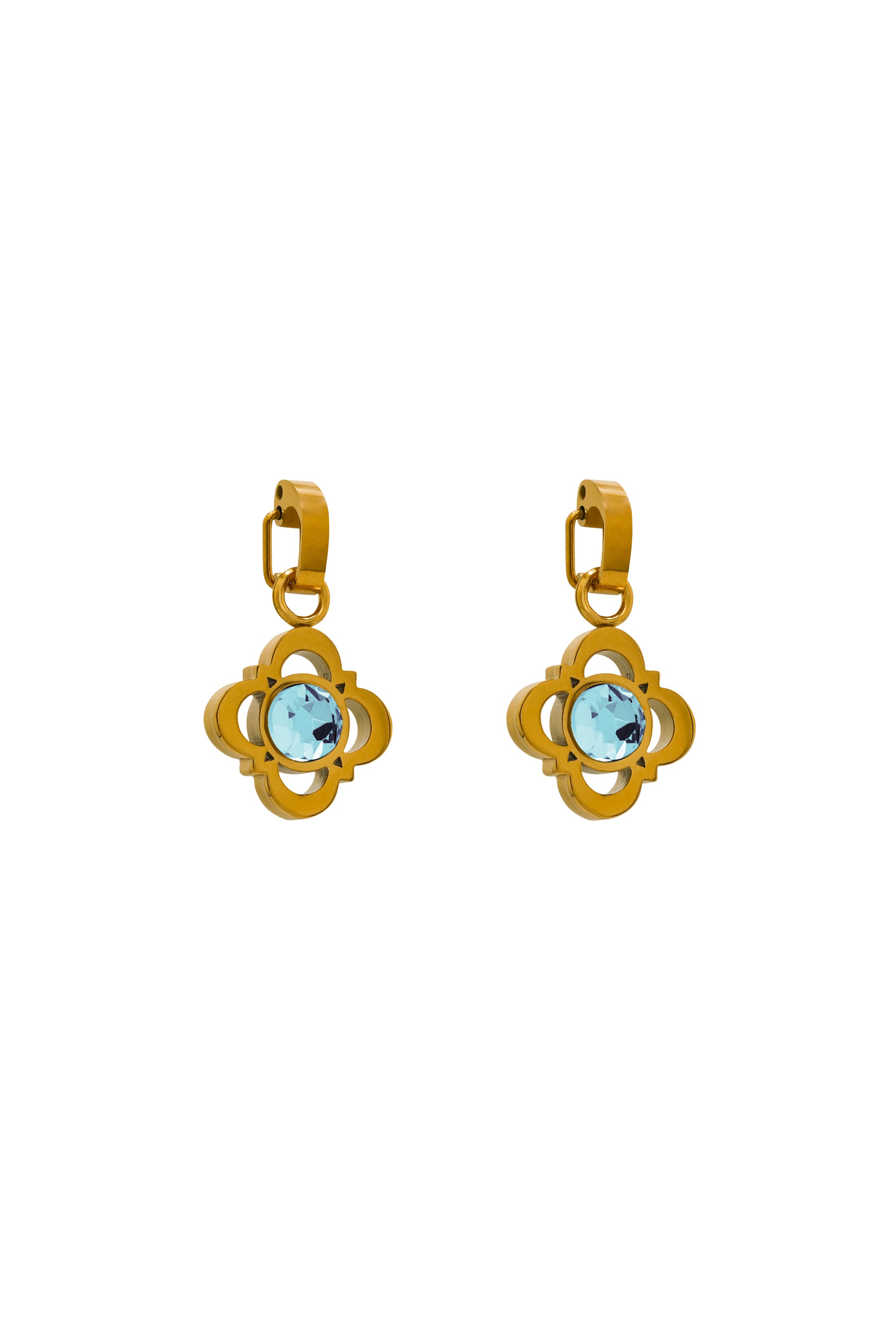 March Carisma Logo Birthstone Earring Set