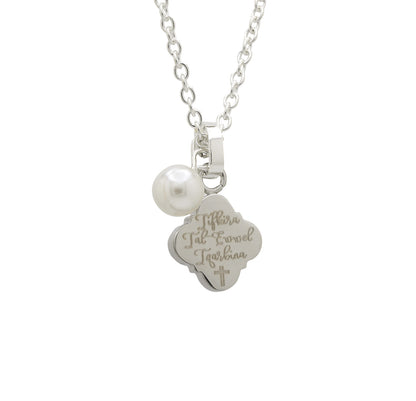 "Tifkira tal-Ewwel Tqarbina" Pendant &amp; Chain Necklace