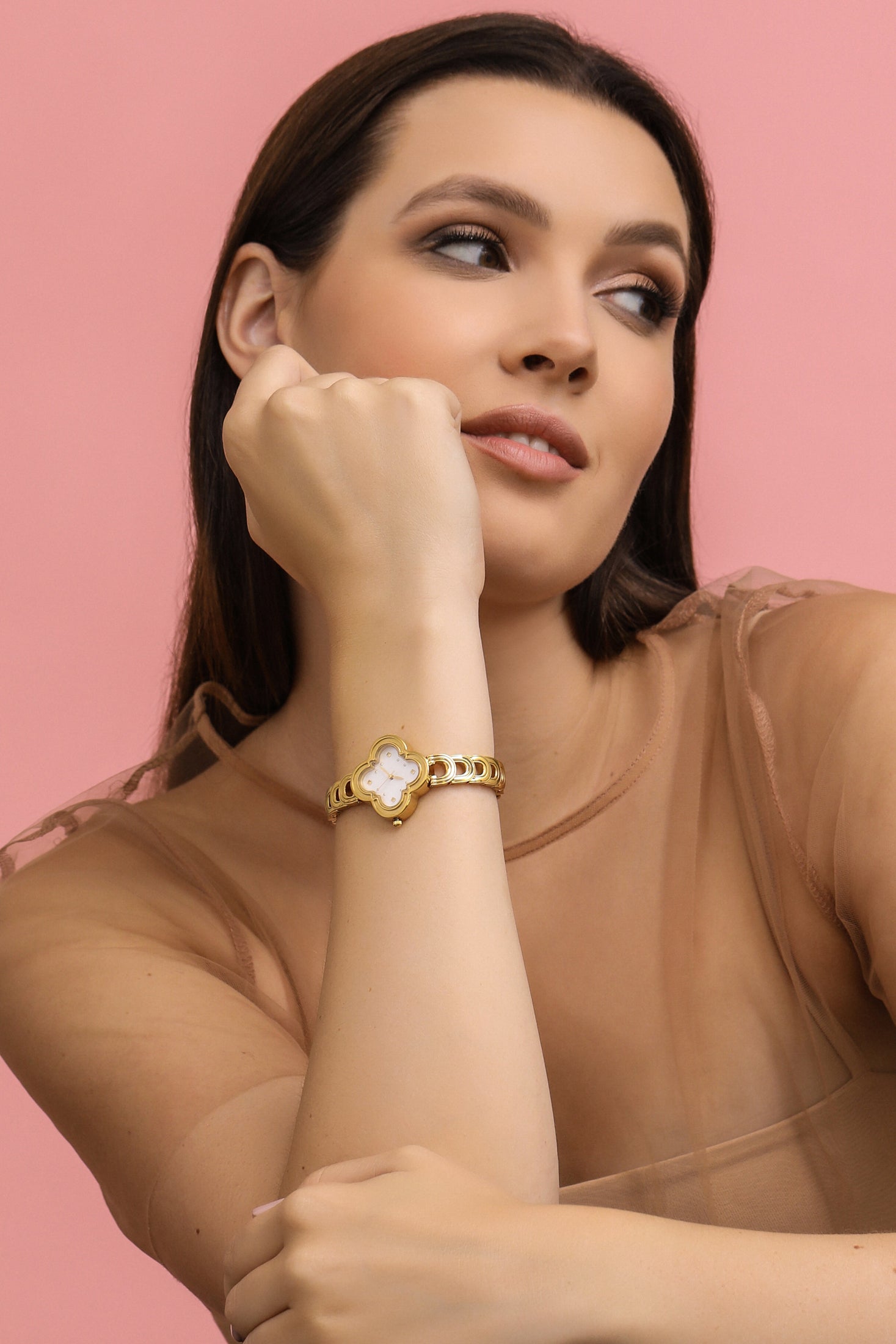 Carisma Mother of Pearl Watch