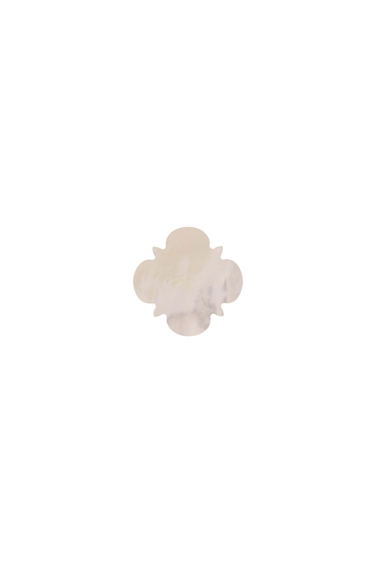 Stone Station Locket Stones - White Mother of Pearl